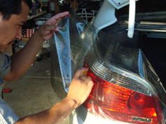 Tail and head lights